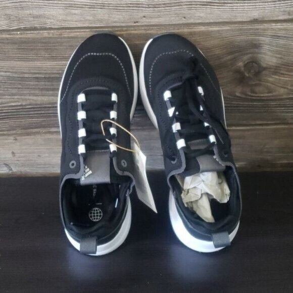 New Adidas Fukasa Run‎ Black White Running Sneakers Gym Workout Athleisure Shoes - Picture 8 of 10